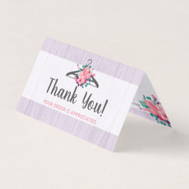 Boho Floral Clothes Hanger Boutique Danke