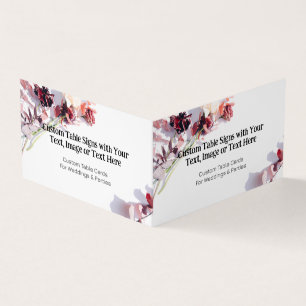 Boho Floral Custom Personalisierte Tischnummern
