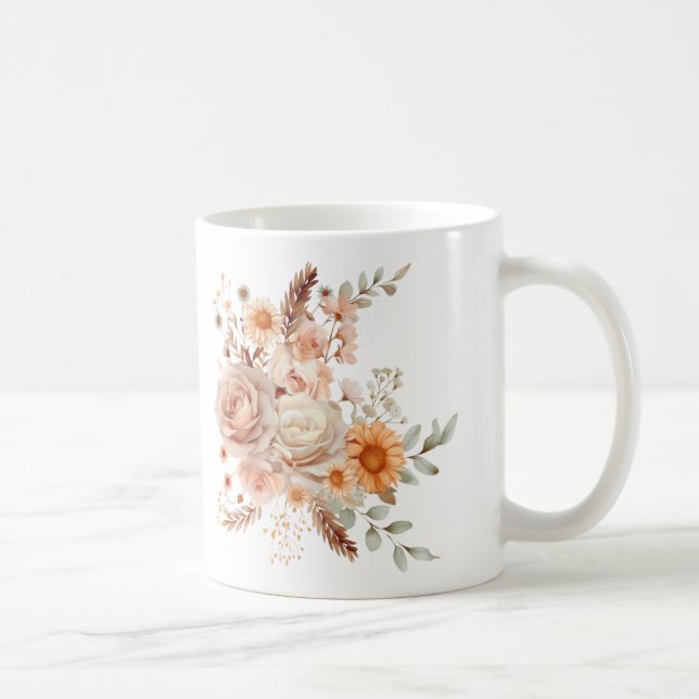 Boho Floral Dream Mug - Sip Style (Droite)