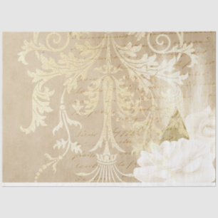 Boho Floral Ephemera Design Series #12 Seidenpapier
