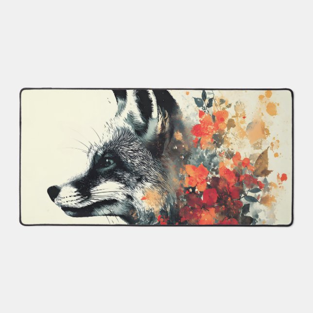 Boho Floral Fox Faune Nature (Recto)