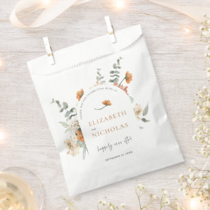 Boho Floral Greenery Botanische Gastgeschenke Hoch Geschenktütchen