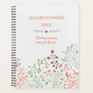 Boho Floral Inspiration Planificateur de devis