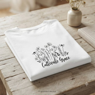 Boho Floral – Inspirierendes christliches Geschenk T-Shirt