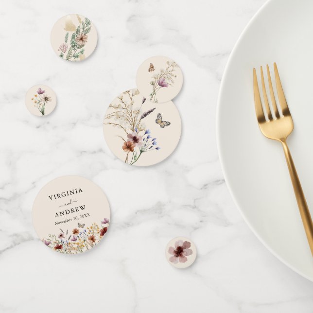 Boho Floral Konfetti (Gruppe)