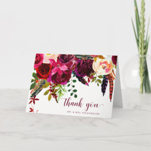 Boho Floral Merci