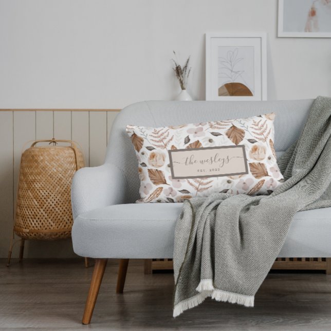 Boho Floral Personalisiert Throw Kissen (Von Creator hochgeladen)