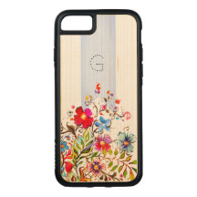Boho Floral Powder Blue Anpassbar