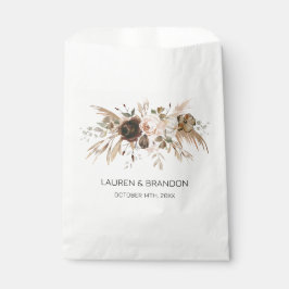 Boho Floral Pumpkin Fall in Liebe Geschenktütchen