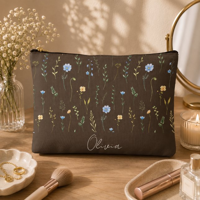 Boho Floral Rainbow Zubehörtasche (Von Creator hochgeladen)