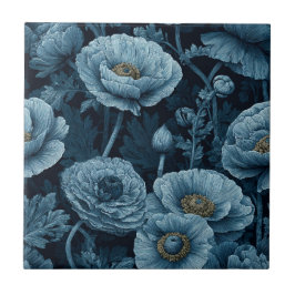 Boho Floral Ranunculus  Tiles  For Hallway Walls Fliese