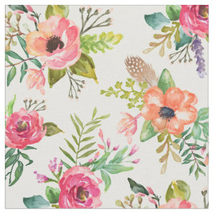 Boho Floral   Stoff