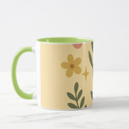 Boho Floral Tasse