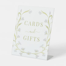 Boho Floral Tulips Karten und Geschenke Hochzeitsz