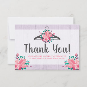 Boho Floral Vêtements cintre Boutique Merci