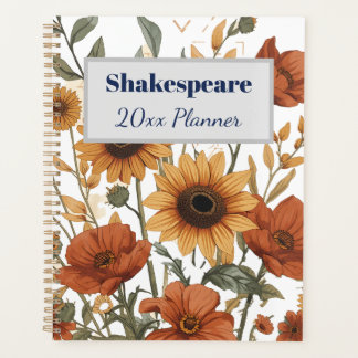 Boho Floral Weekly Planner | Tons Terracotta