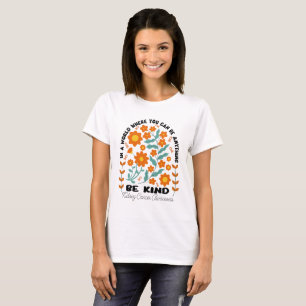 Boho floraler Nierenkrebs ist nett T-Shirt