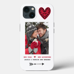 Boho Foto Verlobung Ankündigung Case-Mate iPhon iPhone Hülle