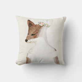 Boho Fox Bride Kissen