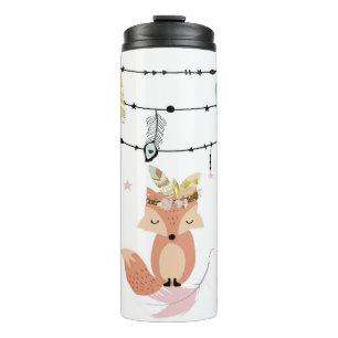 Boho Fox Thermosbecher