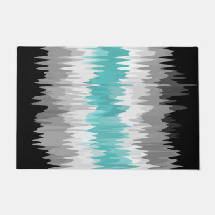 Boho Funky Wavy Abstract Libramasculine Stolzflagg Fußmatte