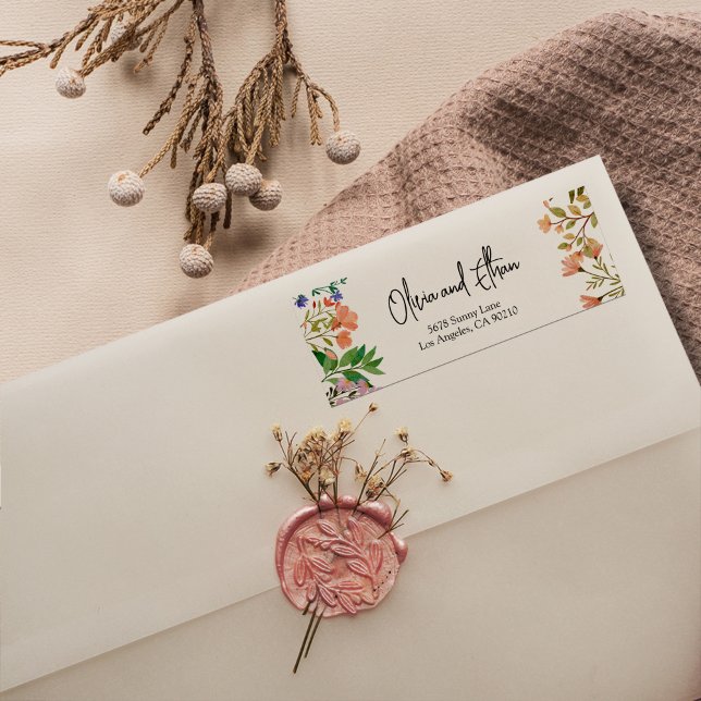 Boho Garden - Rücksendeadresse für Wildblume (Von Creator hochgeladen)