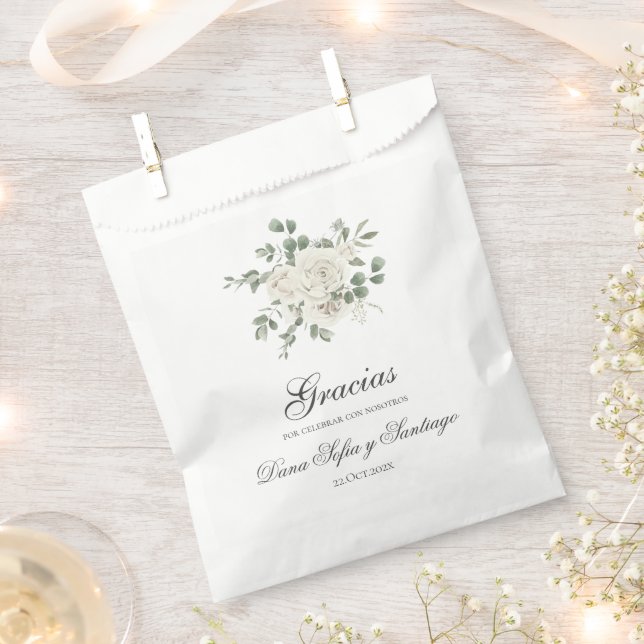Boho Gastgeschenk Hochzeit Bags Geschenktütchen (Ausgeschnitten)