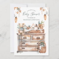 Boho Gender Neutral Baby Kinderzimmer Dusche