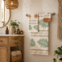 Boho Geo Botanisches Set