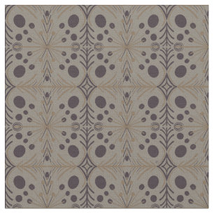 Boho Geometric Arrow Gray Pattern Stoff