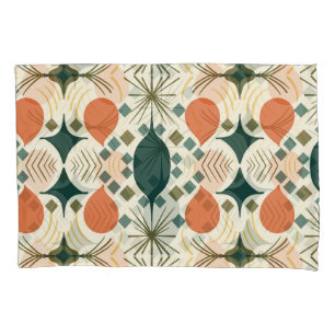 Boho Geometric Colorful Diamond Pattern Kissenbezug