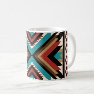Boho Geometrisch Kaffeetasse