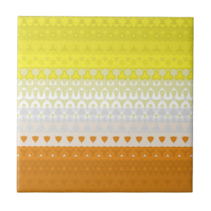 Boho-Geometrischer funky abstrakter Maverique-Stol Fliese