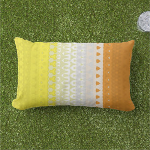 Boho-Geometrischer funky abstrakter Maverique-Stol Kissen Für Draußen