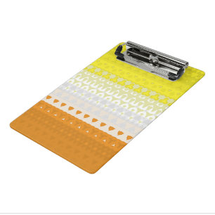 Boho-Geometrischer funky abstrakter Maverique-Stol Mini Klemmbrett