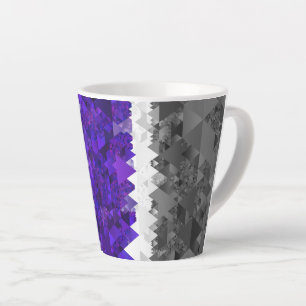 Boho-Geometrischer-Mod-Retro-Greygender-Stolz-Flag Milchtasse