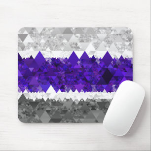 Boho-Geometrischer-Mod-Retro-Greygender-Stolz-Flag Mousepad