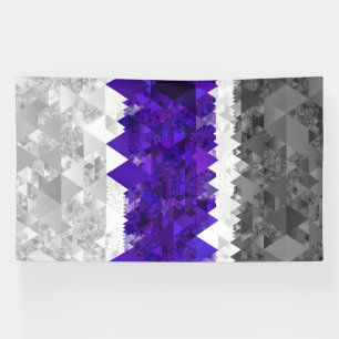 Boho-Geometrisches-Mod-Retro-Greygender-Stolz-Flag Banner