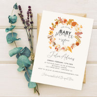 Boho getrocknetes rustikales Herbst-Blumen Baby Sh
