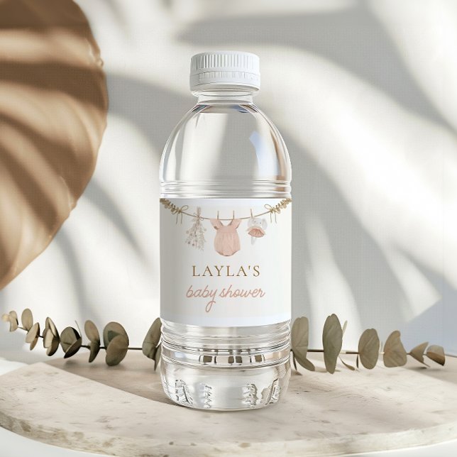 Boho Girl Clothesline Baby Dusche Wasserzeichen (Von Creator hochgeladen)