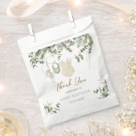 Boho Girl Winter Baby Showdusche Danke, dass du Ba Geschenktütchen