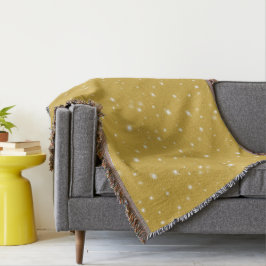Boho Gold Starlight Decke