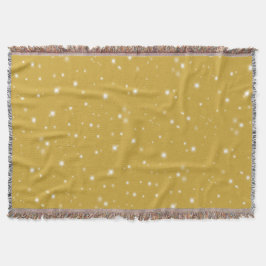 Boho Gold Starlight Decke