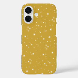 Boho Gold Starlight iPhone 16 Hülle