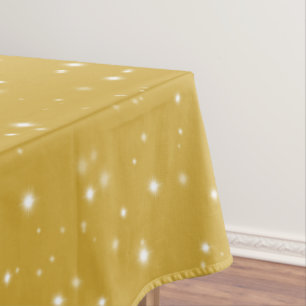 Boho Gold Starlight Tischdecke