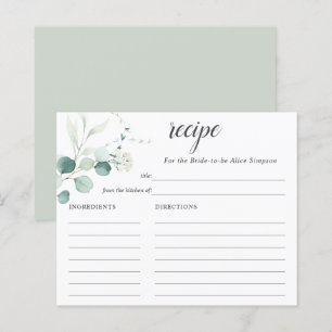 Boho Greenery Eucalyptus Recipe Brautparty