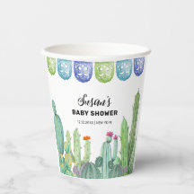 Boho Greenery Taco Fiesta Cactus Baby Shower