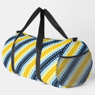 Boho Groovy Geometrische Abstrakte AroAce Pride-Fl Duffle Bag