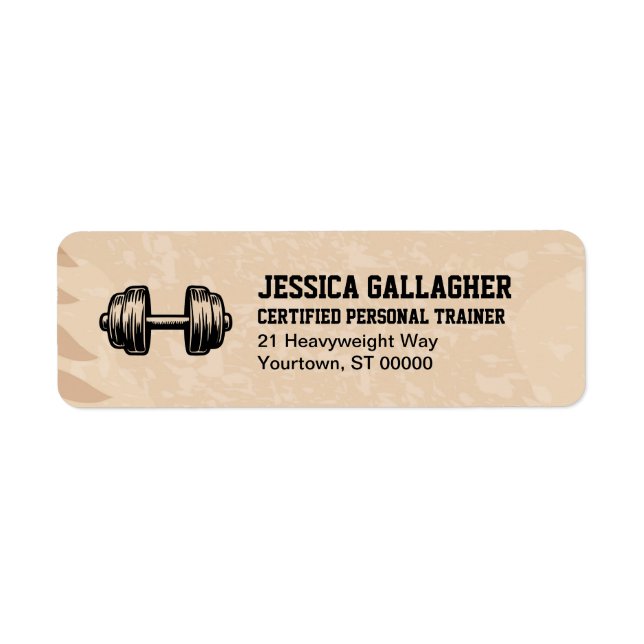 Boho Gym / Personal Trainer Rücksendeadresse Etike (Vorne)