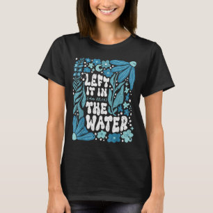 Boho hat es im Wasser gelassen Taufe Christliche T T-Shirt